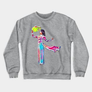 Colored Calm Crewneck Sweatshirt